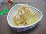 とうがんのえびあんかけ　Lobster bean jam imposing of wax gourd